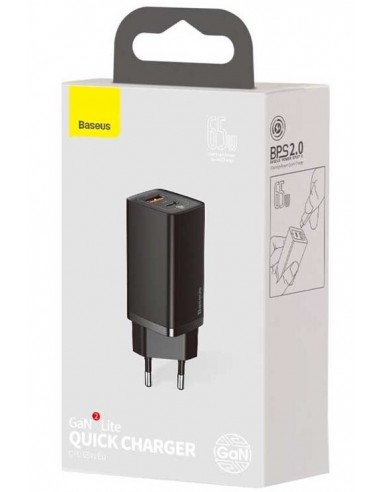 Baseus CCGAN2L-B01 зарядно за мобилни...
